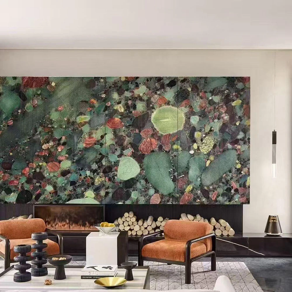 Verde Marinace Granite wall Verde Marinace Granite wall